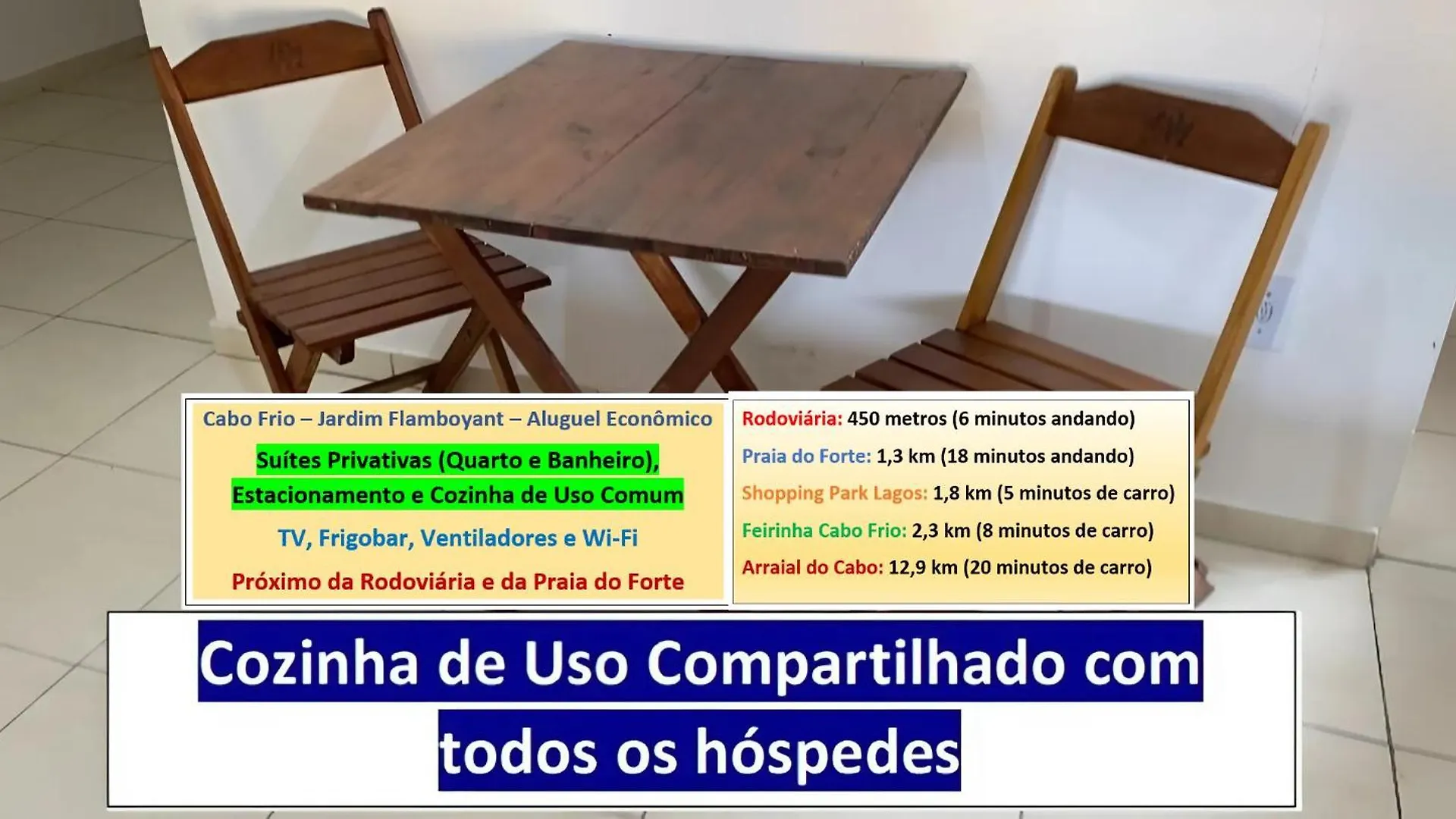 アパート Cabo Frio - Suites - Jardim Flamboyant - Aluguel Economico