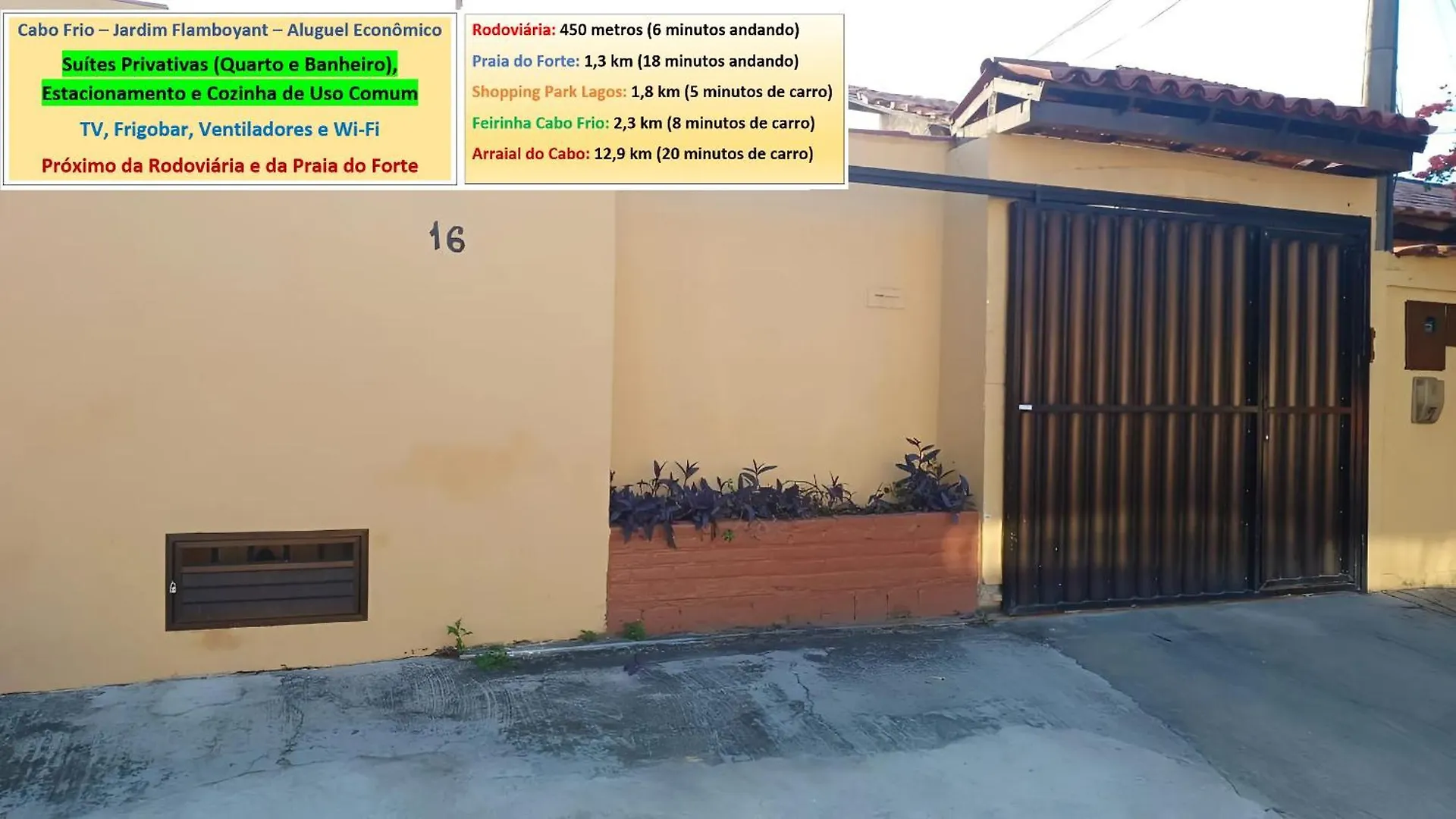 Cabo Frio - Suites - Jardim Flamboyant - Aluguel Economico アパート