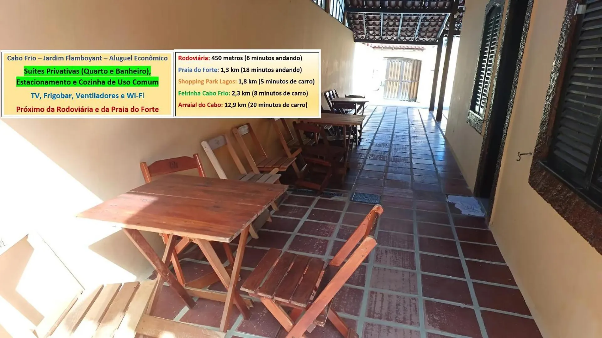 Cabo Frio - Suites - Jardim Flamboyant - Aluguel Economico 0*, カボ・フリオ