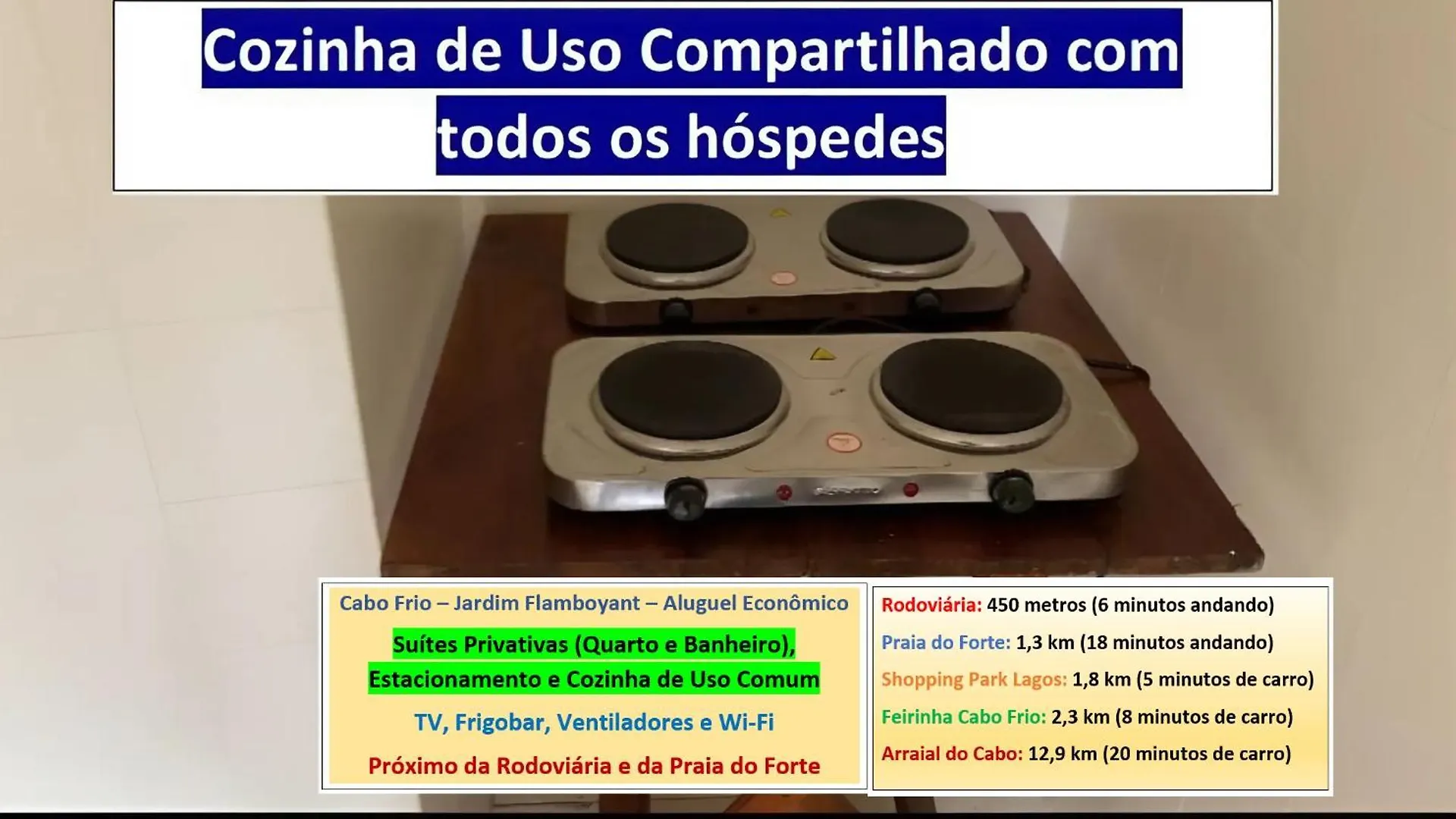 Apartamento Cabo Frio - Suites - Jardim Flamboyant - Aluguel Economico