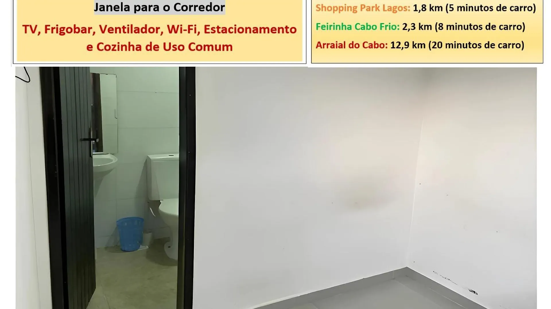 Cabo Frio - Suites - Jardim Flamboyant - Aluguel Economico Brasil
